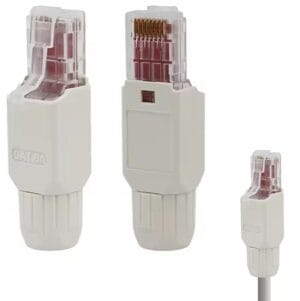 WTYCZKA RJ45 UTP KAT.6 BEZNARZĘDZIOWY SKRĘCANY
