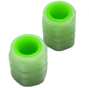 NAKRĘTKI NA WENTYLE ŚWIECĄCE 2 SZT