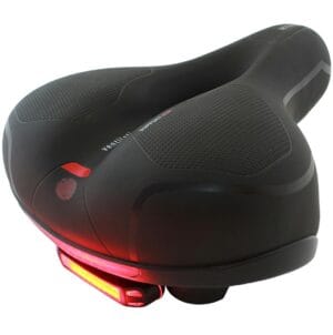 ŻELOWE SIODEŁKO ROWEROWE LAMPKA