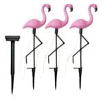 LAMPA SOLARNA FLAMING DUŻA 3 SZT.