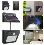 LAMPA SOLARNA 30LED Z CZUJNIKIEM