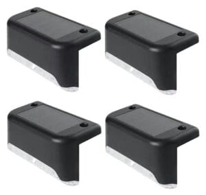 SOLARNE LAMPKI LED NA SCHODY 4SZT