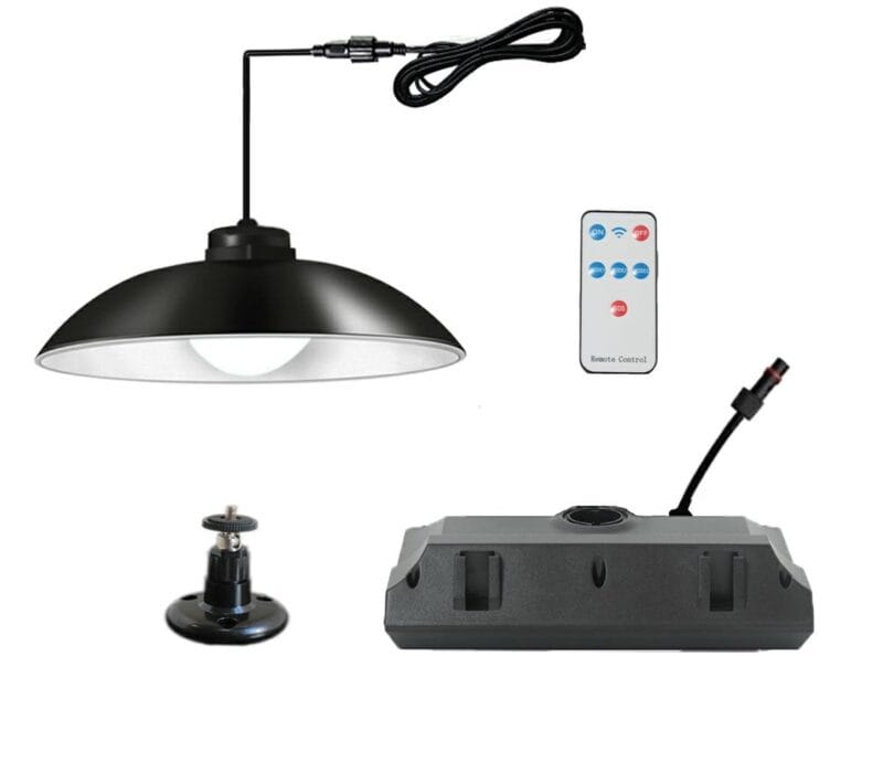 LAMPA ŻYRANDOL SOLARNY OGRODOWY