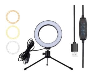 LAMPA PIERŚCIENIOWA 16CM LED STATY