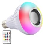 ŻARÓWKA KOLOROWA LED RGB BT GŁOŚNIK