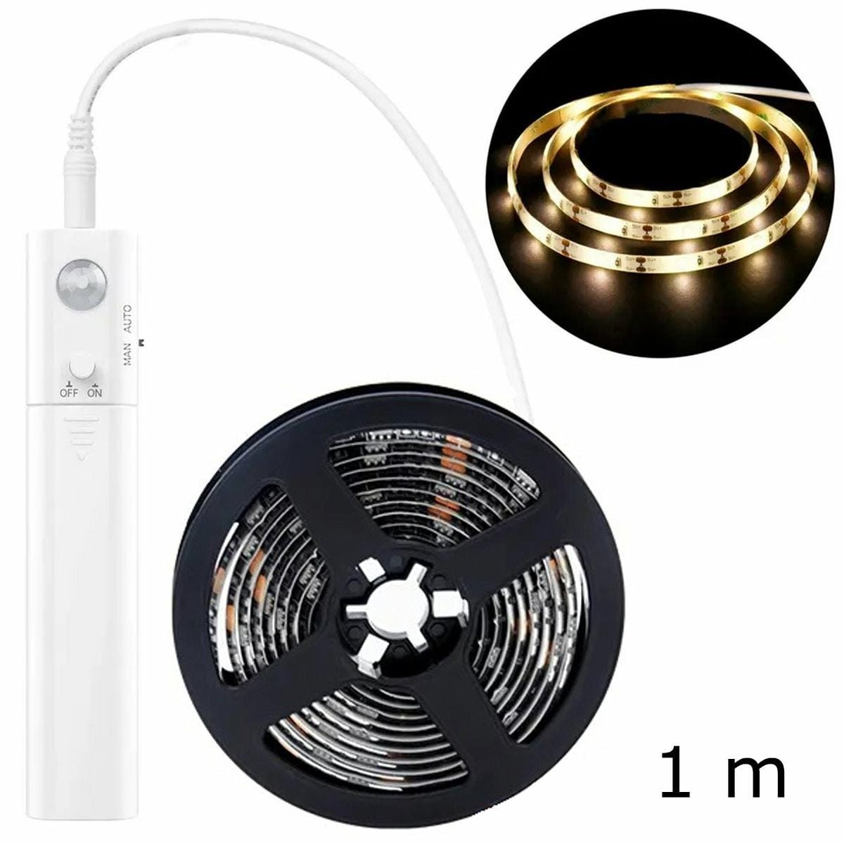 TAŚMA LED Z SENS. RUCHU 1M
