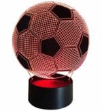 LAMPKA NOCNA PIŁKA NOŻNA 3D LED