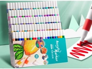 Zestaw 80 pisaków akrylowych