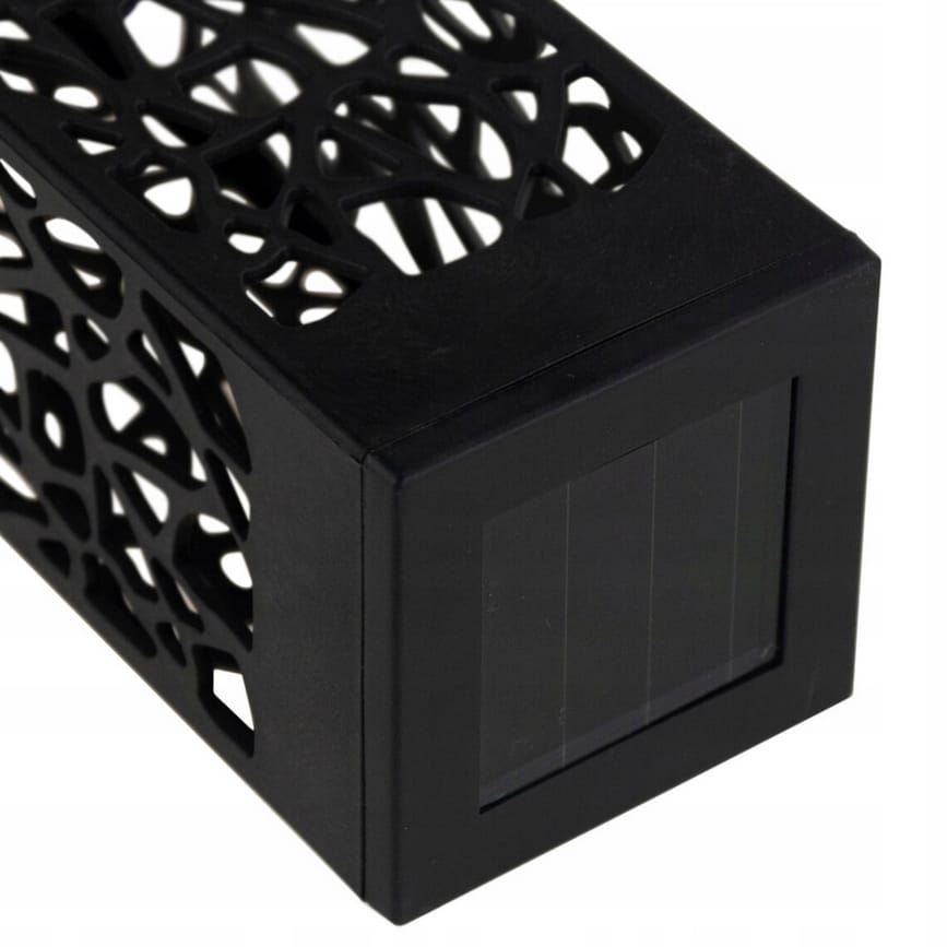 LAMPA SOLARNA OGRODOWA LED WBIJANA Z CZUJNIKIEM ZMIERZCHU SŁUPEK LATARNIA LAMPION ZESTAW 6SZT 29CM - obrazek 4