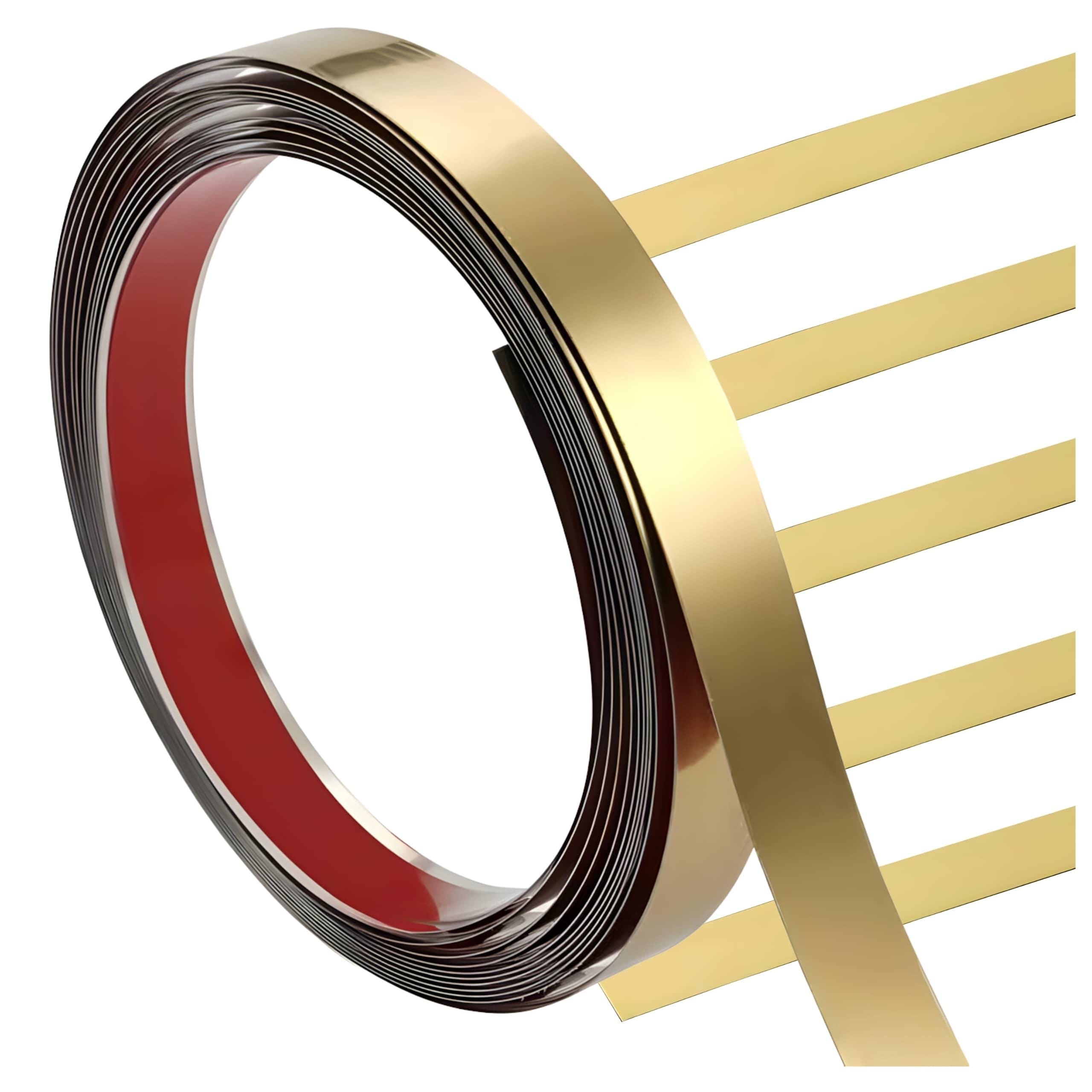 TAŚMA OZDOBNA SAMOPRZYLEPNA 2CMx10M ZŁOTA