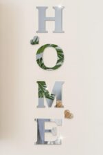 NAKLEJKA LUSTRZANA HOME