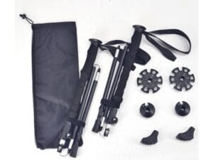 Kijki nordic trekking składane komplet 2 szt