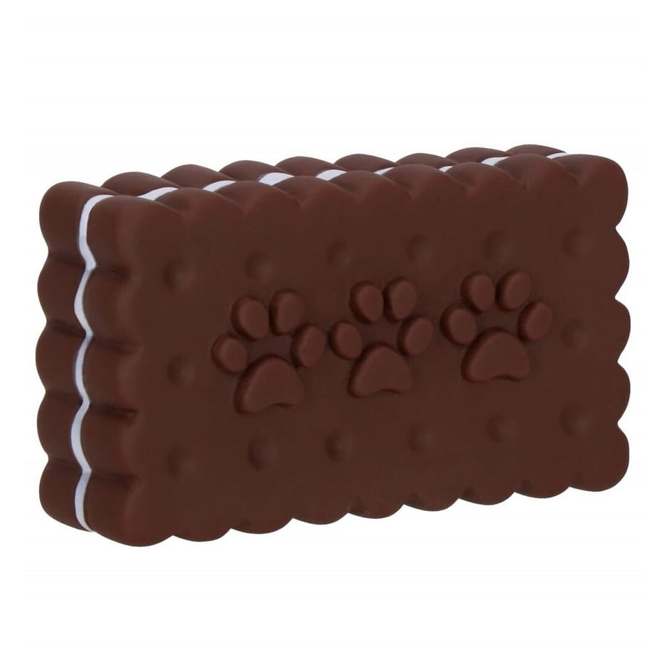 ZABAWKA DLA PSA GRYZAK CIASTKO PISZCZAŁKA 11CM - obrazek 3