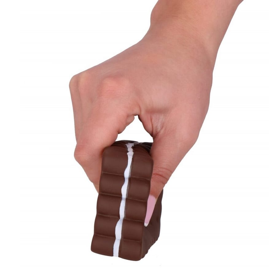 ZABAWKA DLA PSA GRYZAK CIASTKO PISZCZAŁKA 11CM - obrazek 4