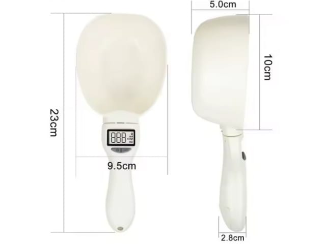 Miarka elektroniczna z wagą LCD