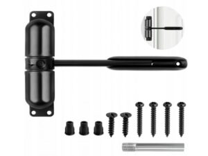 Samozamykacz do Drzwi z Ramieniem – Czarny