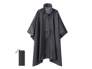 Ponczo przeciwdeszczowe z kapturem PVC