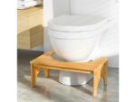 Podnóżek do toalety z bambusa
