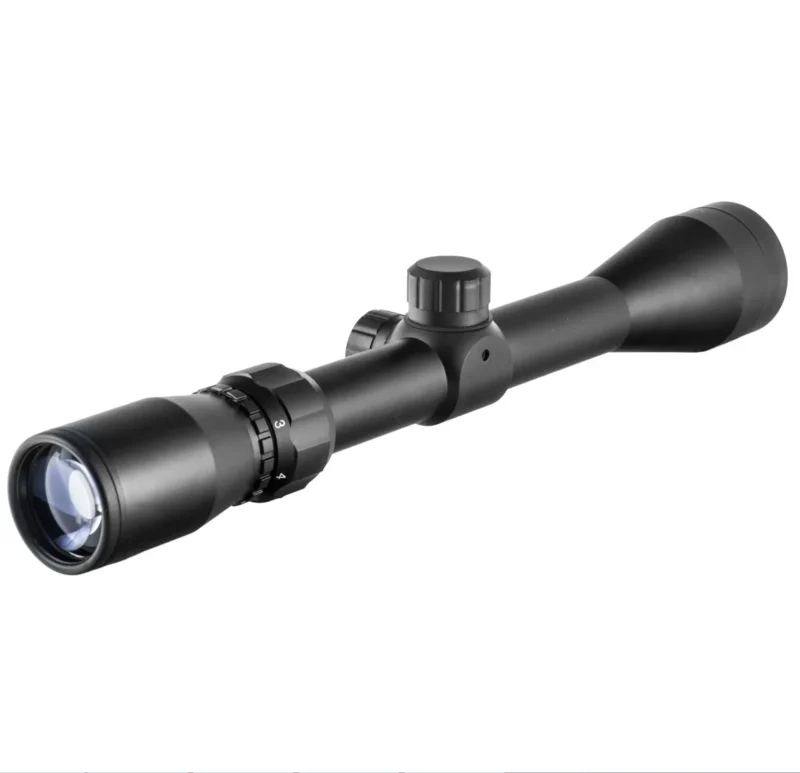 LUNETA CELOWNICZA 3-9X40 ZOOM CELOWNIK OPTYCZNY KRZYŻ SIATKA MIL-DOT + PODWÓJNY MONTAŻ PREMIUM - obrazek 2