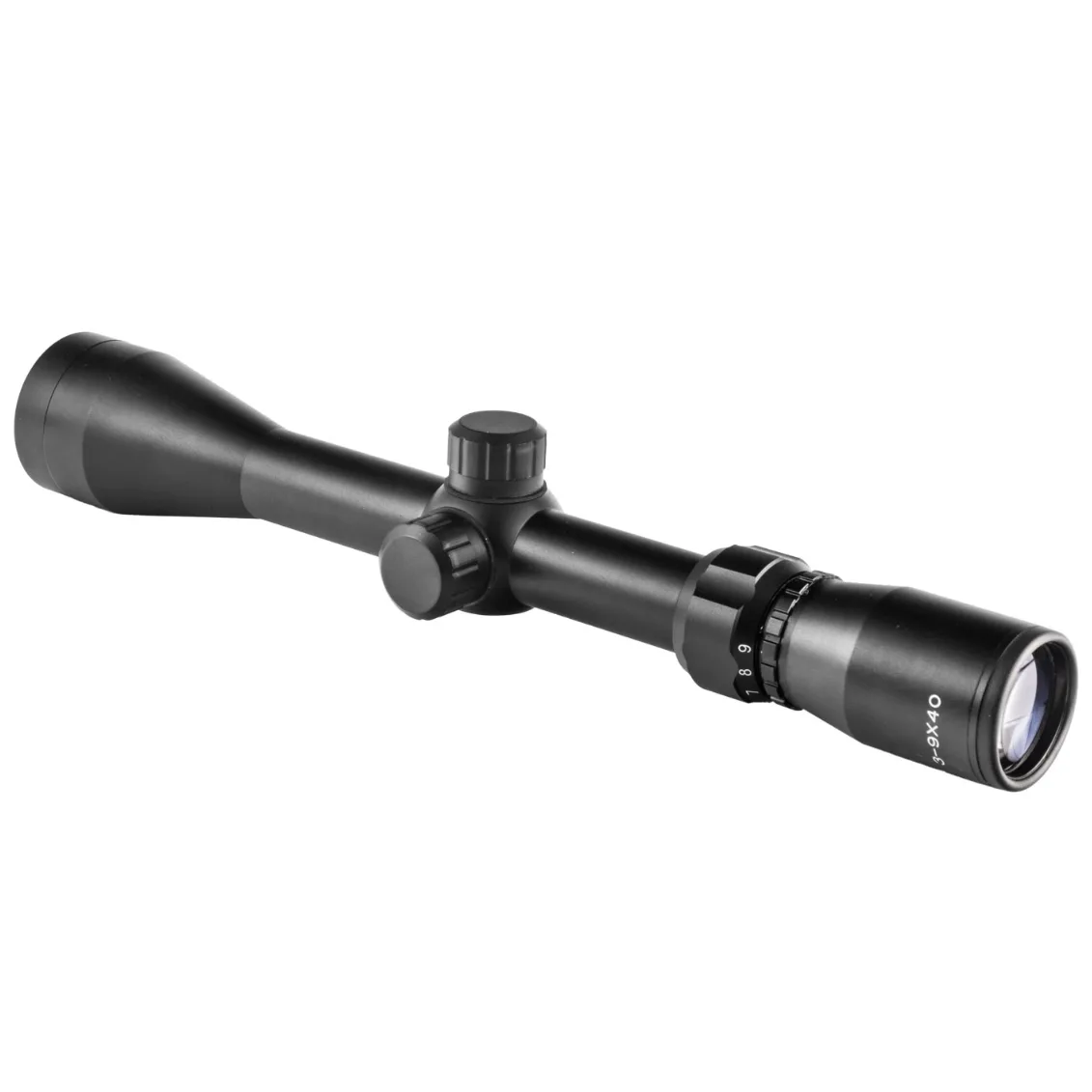 LUNETA CELOWNICZA 3-9X40 ZOOM CELOWNIK OPTYCZNY KRZYŻ SIATKA MIL-DOT + PODWÓJNY MONTAŻ PREMIUM - obrazek 3