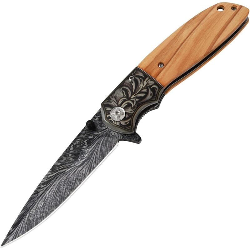 NÓŻ SKŁADANY RATOWNICZY MYŚLIWSKI SURVIVAL 22CM
