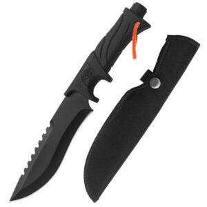 NÓŻ WOJSKOWY TAKTYCZNY MYŚLIWSKI POKROWIEC 27CM
