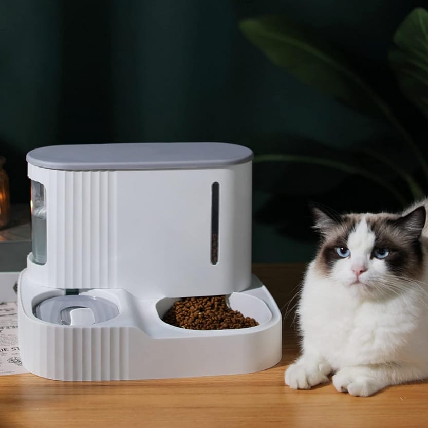 MISKA DLA PSA KOTA DOZOWNIK PODAJNIK KARMY WODY 2W1 - obrazek 7