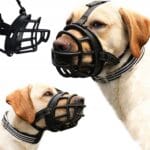 KAGANIEC FIZJOLOGICZNY DLA PSA GUMOWY REGULOWANY WYGODNY ODDYCHAJĄCY ROZMIAR S