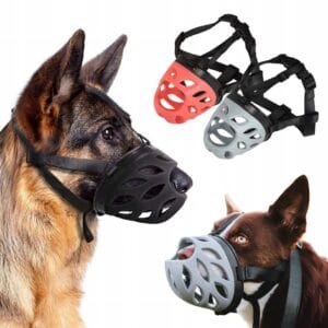 KAGANIEC DLA PSA GUMOWY REGULOWANY WYGODNY ODDYCHAJĄCY ROZMIAR L