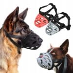 KAGANIEC DLA PSA GUMOWY REGULOWANY WYGODNY ODDYCHAJĄCY ROZMIAR S