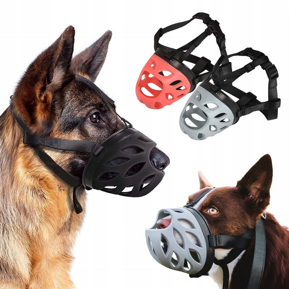 KAGANIEC DLA PSA GUMOWY REGULOWANY WYGODNY ODDYCHAJĄCY ROZMIAR S