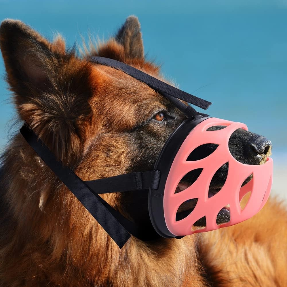 KAGANIEC DLA PSA GUMOWY REGULOWANY WYGODNY ODDYCHAJĄCY ROZMIAR XXL - obrazek 8