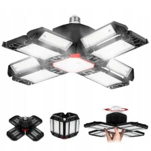 LAMPA WARSZTATOWA LED SUFITOWA ROBOCZA PLAFON DO GARAŻU ŻARÓWKA E27 200W