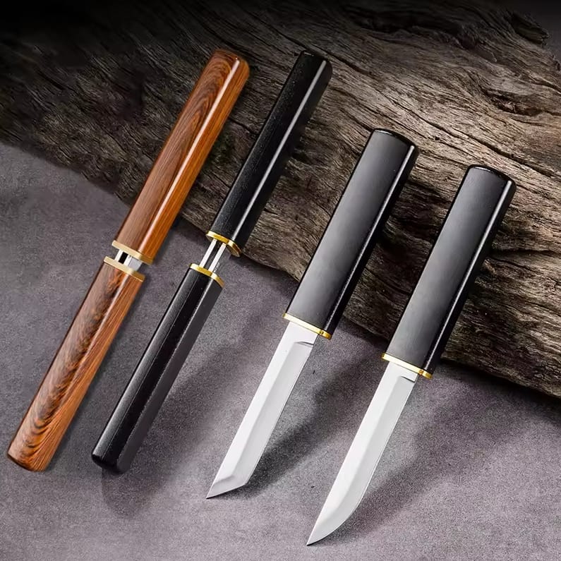 NÓŻ MYŚLIWSKI WOJSKOWY SZTYLET KATANA TANTO 19CM