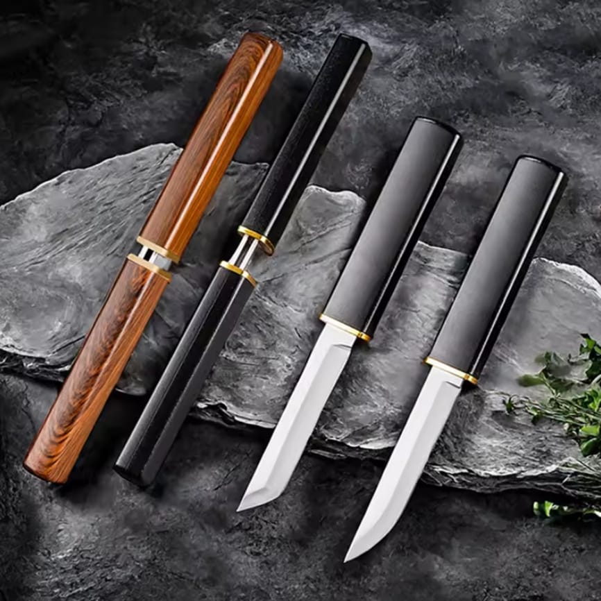 NÓŻ MYŚLIWSKI WOJSKOWY SZTYLET KATANA TANTO 19CM - obrazek 2