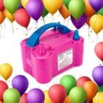 ELEKTRYCZNA POMPKA DO BALONÓW Z PODWÓJNYM OTWOREM POMPOWANIA PODWÓJNA