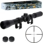 LUNETA CELOWNICZA 4×20 CELOWNIK OPTYCZNY KRZYŻ WYSOKI MONTAŻ