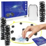 KAMIENIE MAGNETYCZNE GRA RODZINNA STRATEGICZNA MAGNESY EDUKACYJNA ZESTAW 60EL