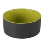 MISKA DLA KOTA PSA CERAMICZNA CZARNY ZIELONY 400ML