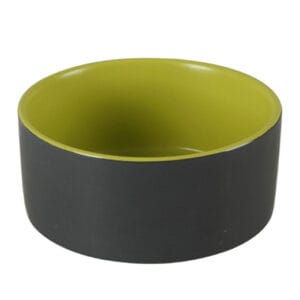 MISKA DLA KOTA PSA CERAMICZNA CZARNY ZIELONY 400ML