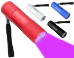 LATARKA 9 LED UV MIX KOLOR