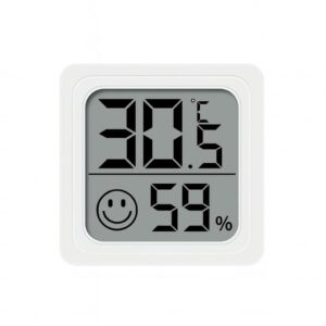 TERMOMETR HIGROMETR POKOJOWY BIAŁY