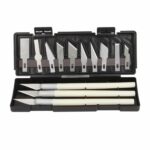 NOŻYK SKALPEL + OSTRZA 13PCS