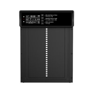 DRZWI AUTOMATYCZNE DO KURNIKA Z PANELEM SOLARNYM