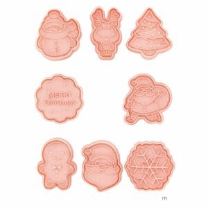 ŚWIĄTECZNE FOREMKI DO CIASTEK 8SZT