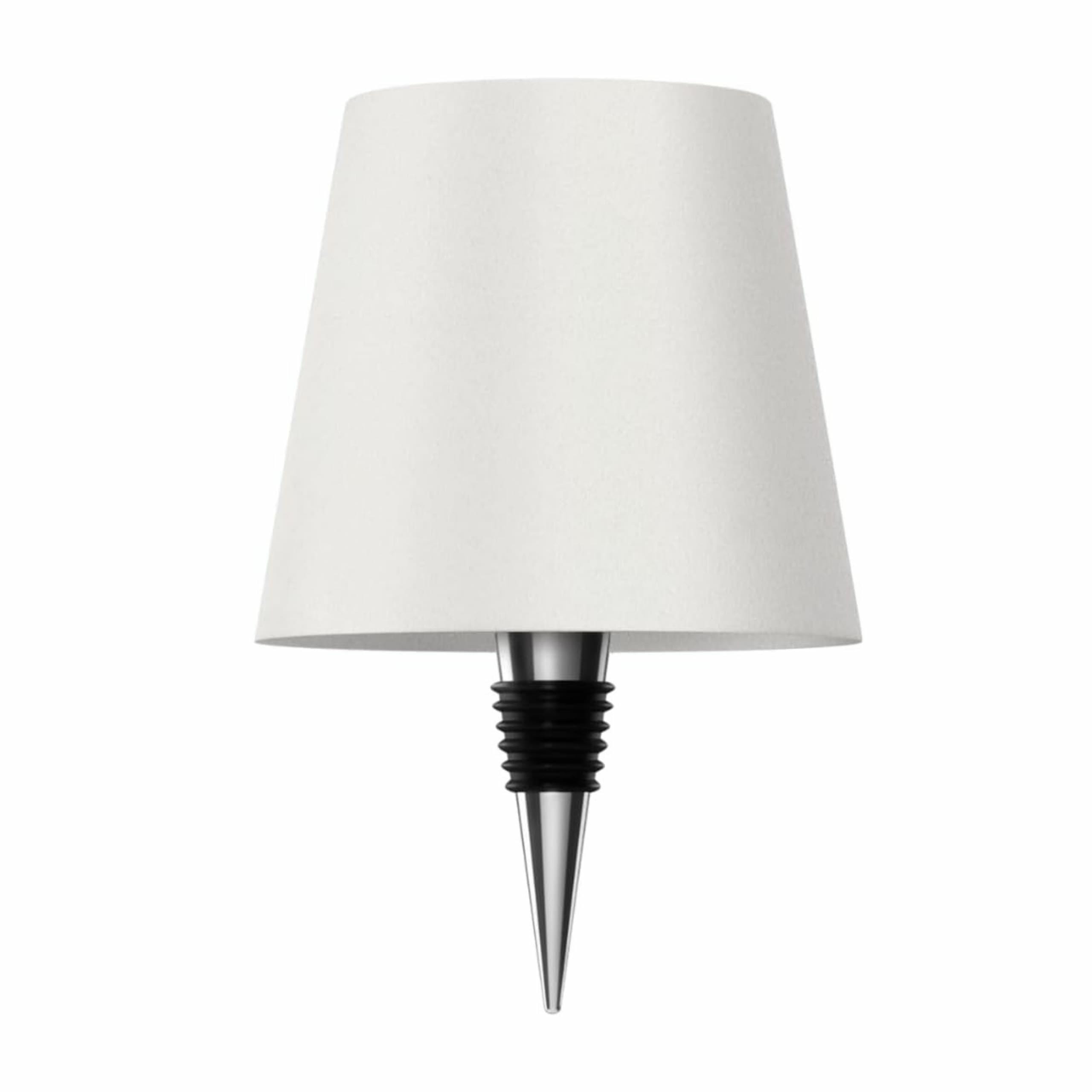 BEZPRZEWODOWA LAMPKA NOCNA DOTYKOWA NA BUTELKĘ BIAŁA