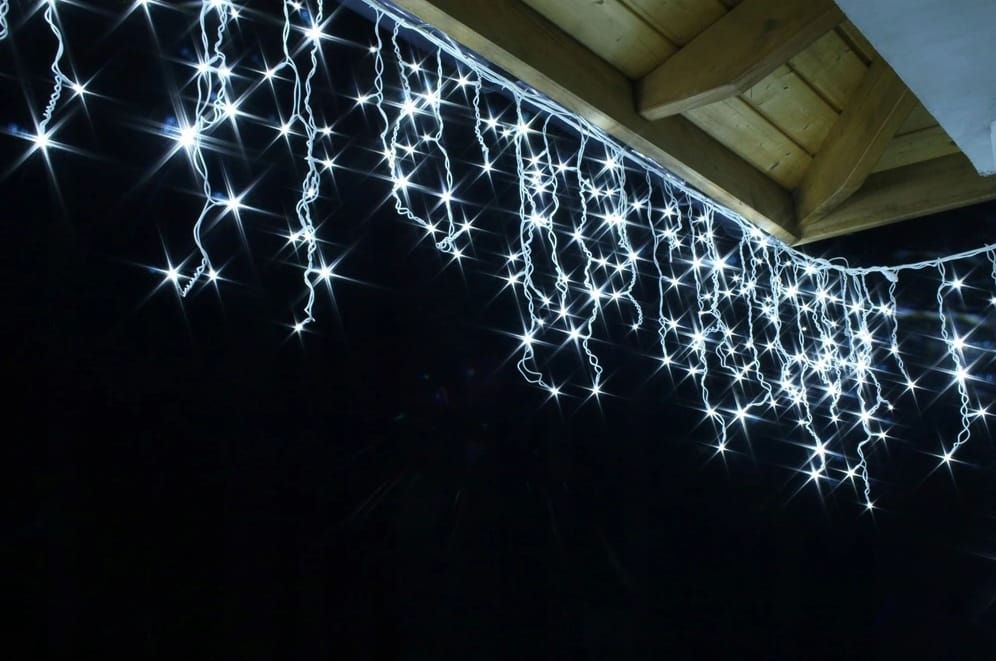 SOPLE 500 LED GRUBE ZEWNĘTRZNE LAMPKI BIAŁY ZIMNY IP44 PROGRAMATOR 8 TRYBÓW 17M PREMIUM - obrazek 2