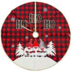 DYWANIK POD CHOINKĘ MATA DYWAN NA PREZENTY OKRĄGŁY DUŻY 80CM