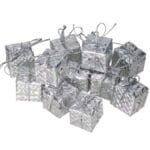 PREZENT PREZENCIK PREZENCIKI NA STROIK CHOINKĘ DEKORACJA OZDOBA ŚWIĄTECZNA 12SZT