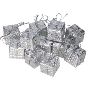 PREZENT PREZENCIK PREZENCIKI NA STROIK CHOINKĘ DEKORACJA OZDOBA ŚWIĄTECZNA 12SZT